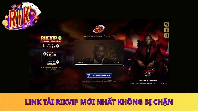 Link tải Rikvip mới nhất không bị chặn
